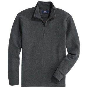 Vineyard Vines Dark Grey Quarter Zip